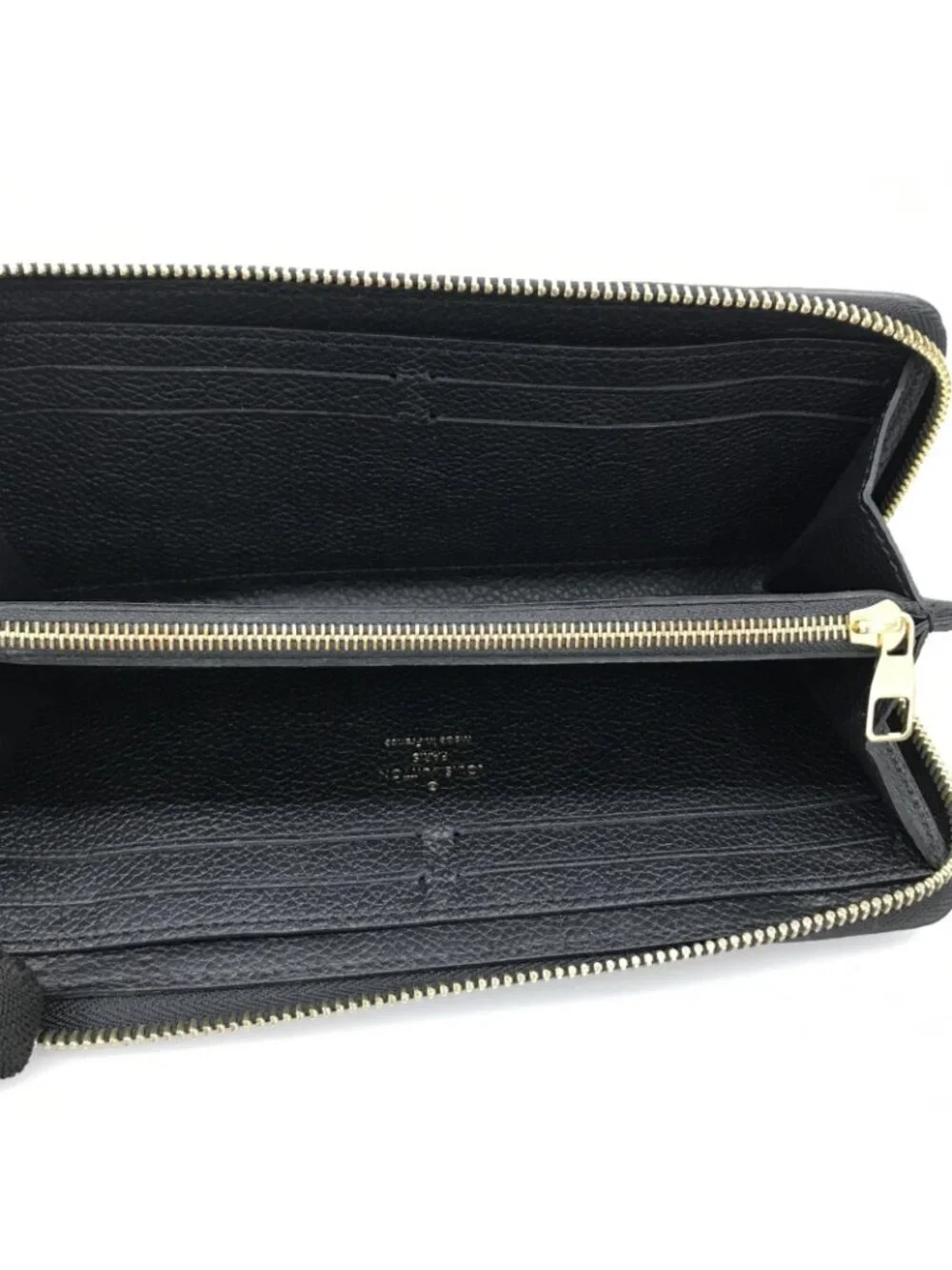 Louis Vuitton Wallet Zip Around Black